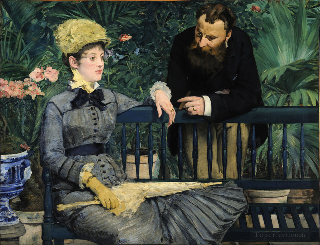 Dans l’étude du Conservatoire et de Mme Jules Guillemet réalisme impressionnisme Édouard Manet Peintures à l'huile